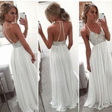 Backless Real Made Long Prom Dress Evening Dress