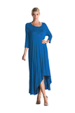 Round Neck Long Casual Dresses FP6006