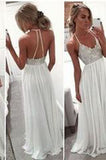 Backless Real Made Long Prom Dress Evening Dress