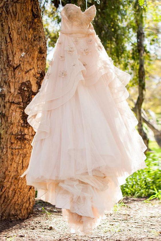 Beautiful Sweetheart Long Open Back Elegant Wedding Dresses Bridal Dresses PW734