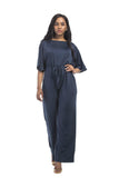 Short Sleeve Belted Jumpsuit FP6019