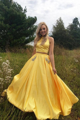 products/Two_Pieces_Halter_Open_Back_Yellow_Prom_Dresses_Beads_Evening_Dresses_with_Pockets_P1121.jpg