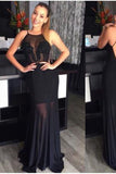 High Quality Charming Appliques Prom Dresses Chiffon Prom Dresses Backless Prom Dresses