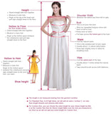 A Line Scoop Sweep Train Appliques Chiffon Prom Dress